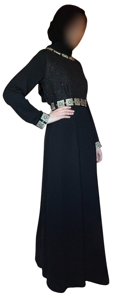 Abaya Yasmine – Or