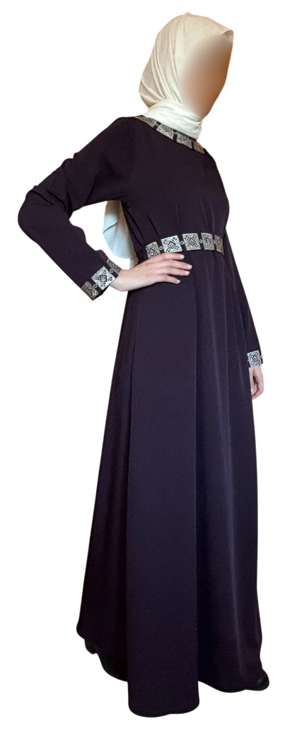 Abaya Nada – Prune