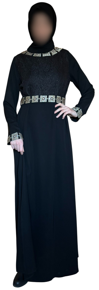 Abaya Yasmine – Or