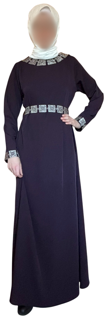Abaya Nada – Prune