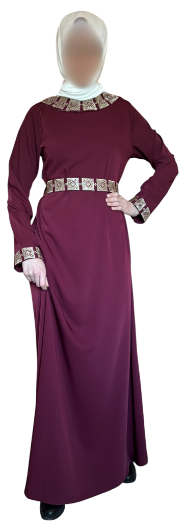 Abaya Nada – Rouge